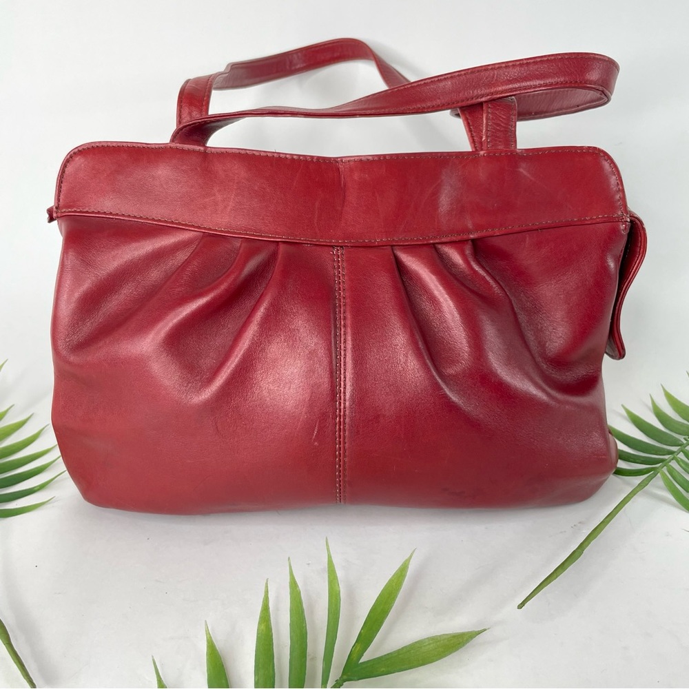VTG 70s-80s LEVIS LEATHERS Levi Strauss & Co Genuine Leather Purse Shoulder Bag